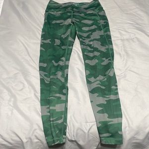 Feed Me Fight Me camo leggings